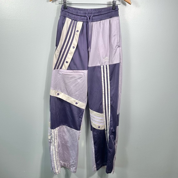 SOLD Adidas Originals x Danielle Cathari Purple Adibreak Track Pants Size Small - Picture 4 of 17